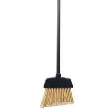 Durable Plastic PP and PET high quality cheap indoor broom with soft broom bristle